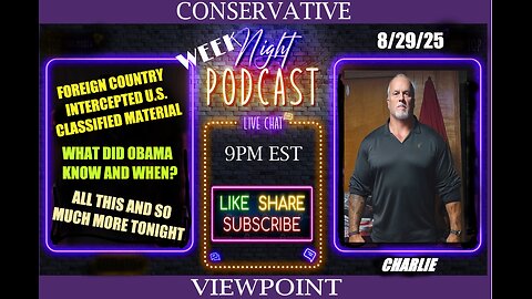 TONIGHT, ON THE CONSERVATIVE VIEWPOINT: IT'S FRIDAY NIGHT COME HAVE A LAUGH WITH ME!!!