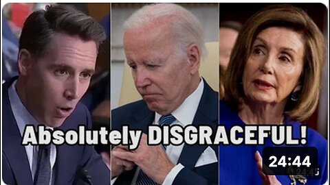 "GOP Senator Accuses Biden and Entire Democratic Party of Law Defiance"
