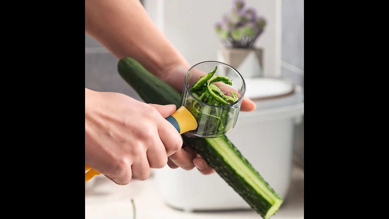 Vegetable Fruit Peeler, with Peel Storage, for Carrots, Cucumber, Apple, Potato & More