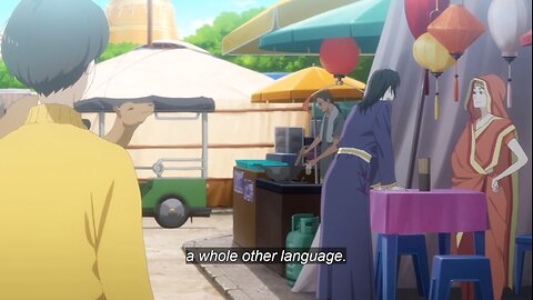 Journal with Witch episode 2 review: Asa can't comprehend adults beings friends and talking.