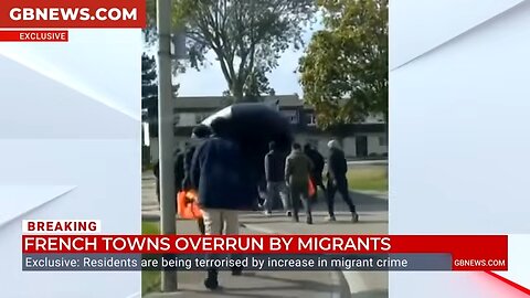 EXCLUSIVE: Migrants TERRORISING towns as mobs CLASH with police in shocking footage