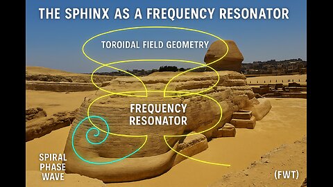 The Sphinx Has a Tail — and It’s the Missing Key to Ancient Frequency Technology
