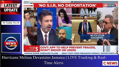 Jamaica on High Alert as Hurricane Melissa Makes Landfall | LIVE Coverage