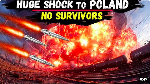 RUSSIA Executed a BRUTAL ATTACK on POLAND's Military Train full of ABRAMS Tanks and Polish Officers