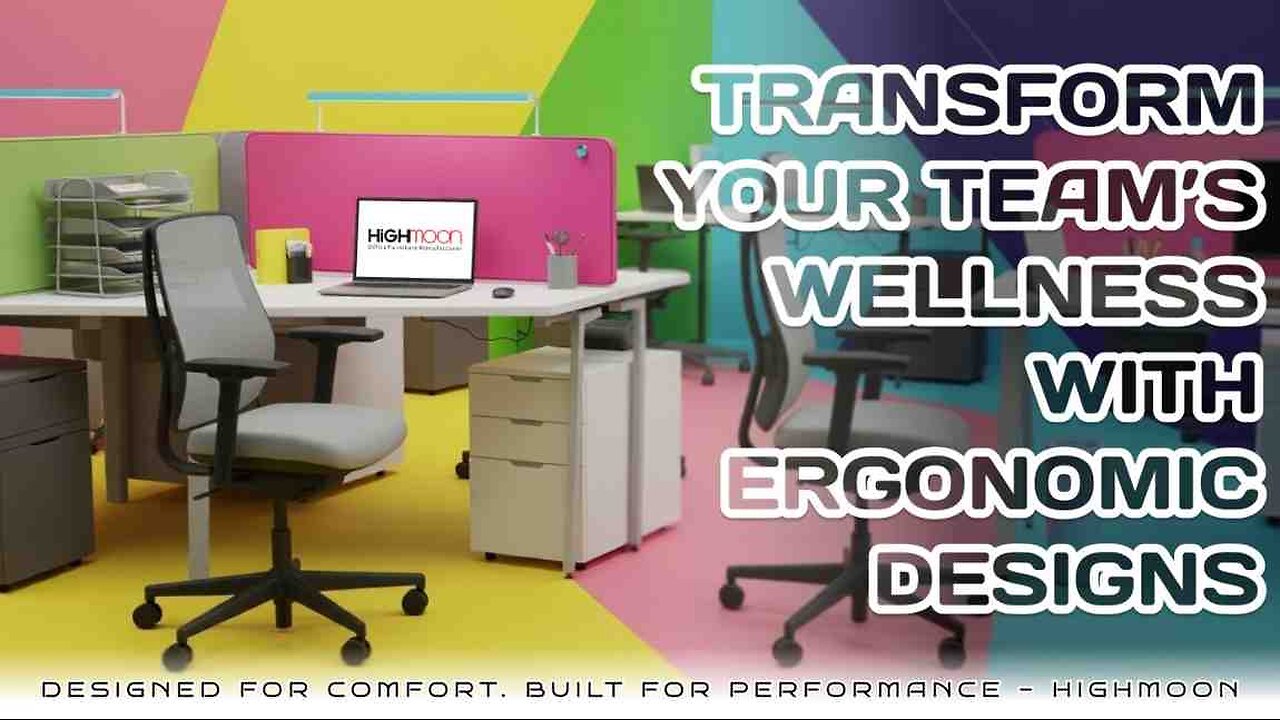 Ergonomic Office Furniture: Investing in Employee Well-being | Highmoon Office Furniture Dubai