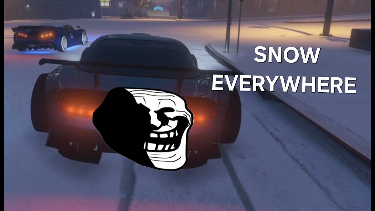 ITS SNOWING AND ITS NOT CHRISTMAS, DOUBLE PAUSE!