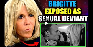 "Flight Attendant Leaks Footage Proving 'Predatory' Brigitte Macron is Biologically Male"
