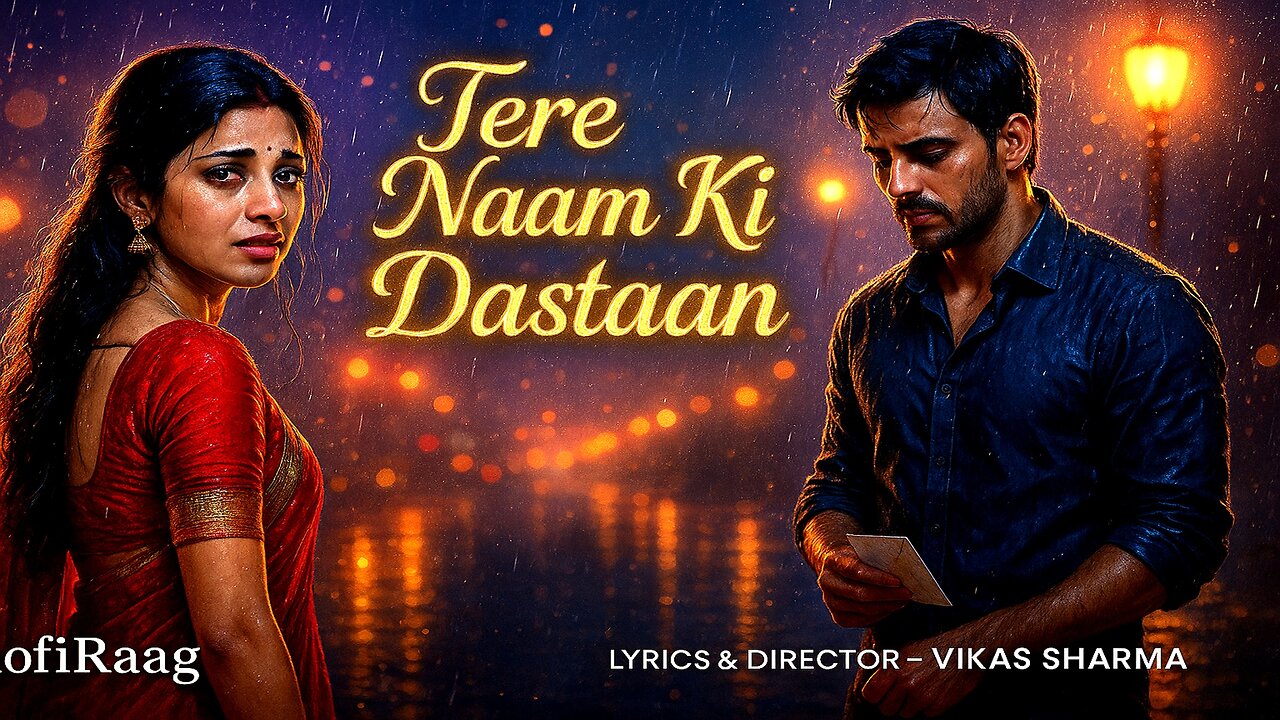 💖 Tere Naam Ki Dastaan – Most Heart Touching Love Song 2025 | LofiRaag | Vikas Sharma