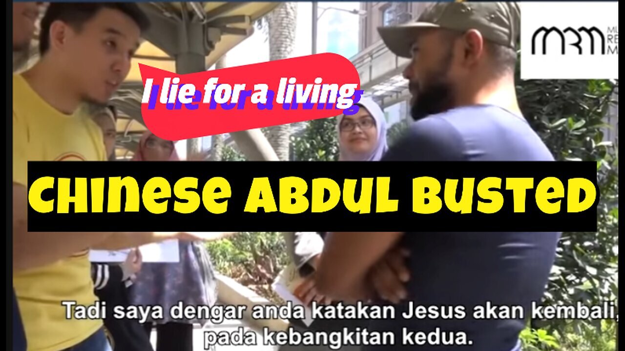 Imbecile Malaysian Chinese Abdul Firdaus Wong got busted for lying | Malay Subs |