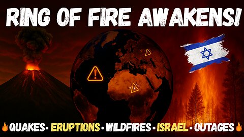 Ring of Fire Awakens: Earthquakes, Volcanoes, Wildfires & Global Political Shockwaves from UN & US