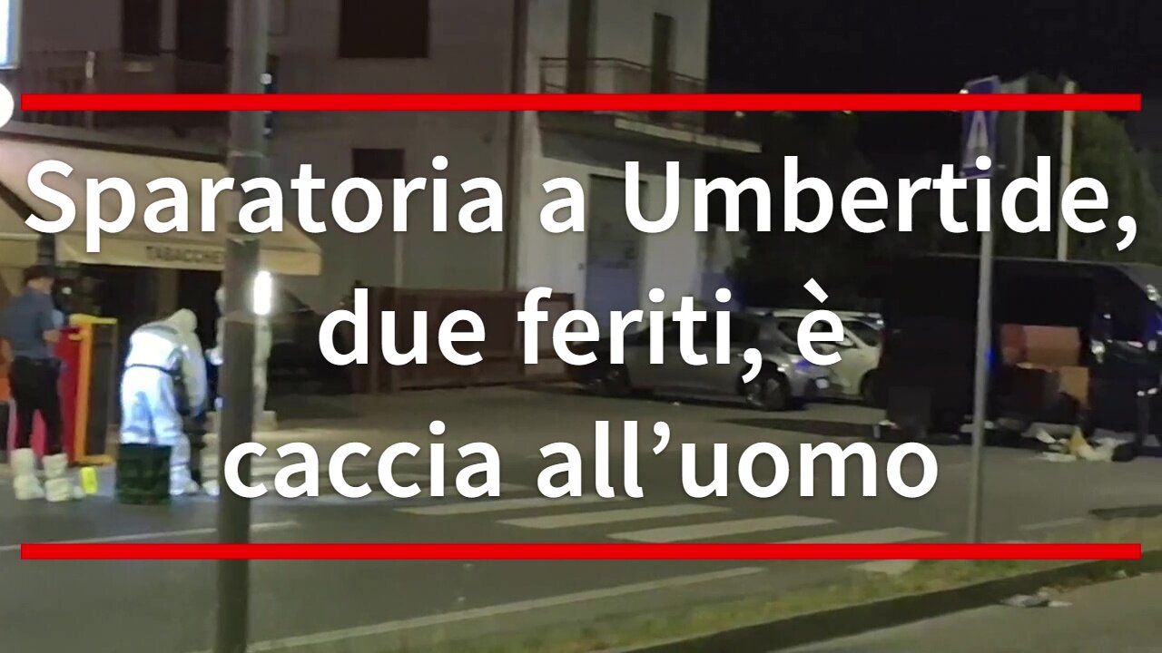 Sparatoria a Umbertide, due feriti, è caccia all’uomo