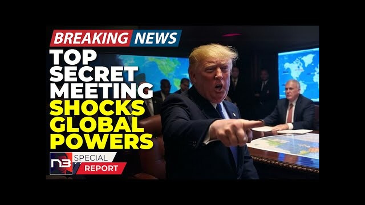Breaking: Cabinet Meeting Video Surfaces Shows Trump's Masterplan - Has Elite Absolutely Terrified!