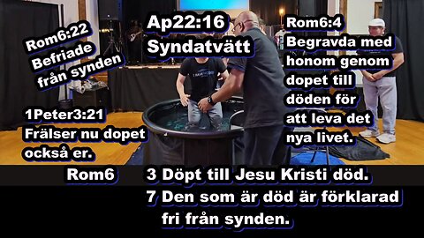 Studie Vattendopets frälsande verkan