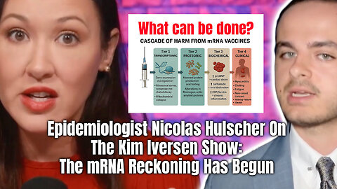 Epidemiologist Nicolas Hulscher On The Kim Iversen Show: The mRNA Reckoning Has Begun