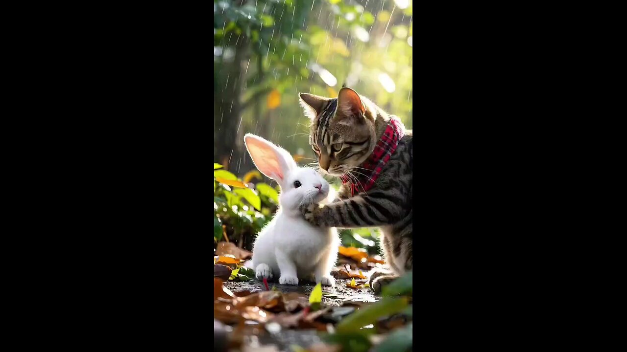 Purrs & Buns: A Love Story 😻🐇❤️