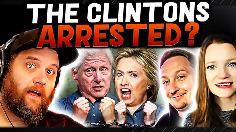 Bill & Hillary Clinton To Be Arrested Held In Contempt On Congress After RUNNING From Epstein Trial