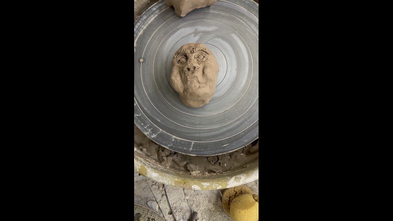 Sculpting an exaggerated face