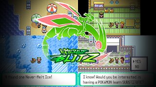 Pokemon Emerald Blitz - GBA ROM Hack, Roguelike Randomization with QoL features, nuzlocke, mega