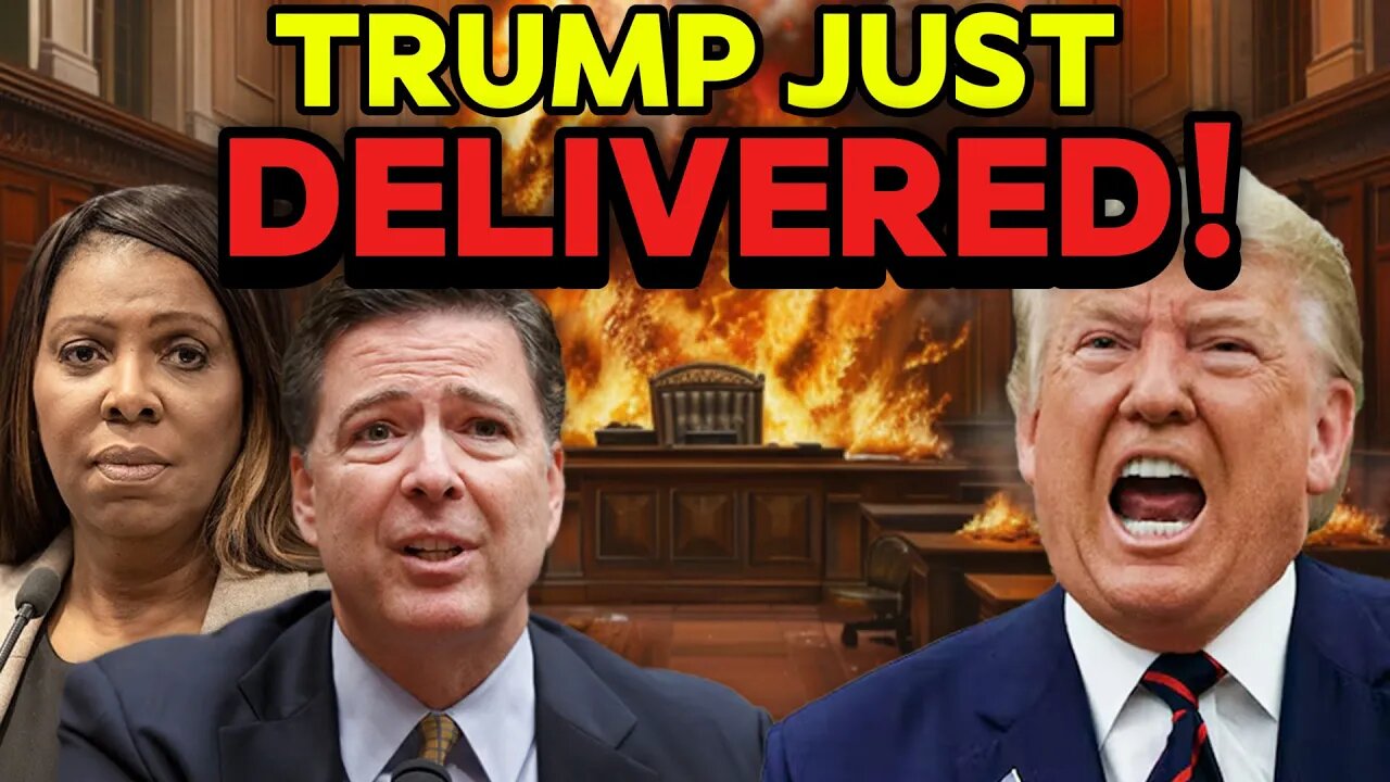 Trump’s SHOCKING New Order + Comey & James NIGHTMARE just started!