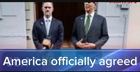 America officially reached a trade agreement with China