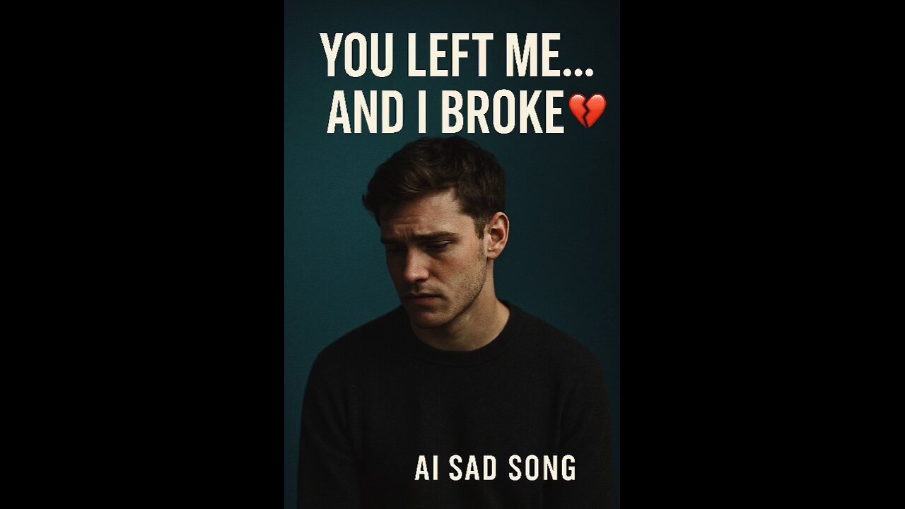 “She Left Me… And I Broke 💔 | AI Sad Song”