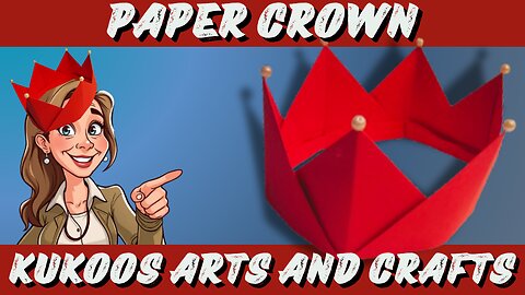 How to Make a Beautiful Paper Crown (Easy DIY) | Paper Crown Variation 2