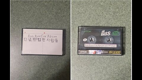 I made an audio cassette against Kyro Fox