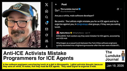 Anti-ICE Activists Mistake Programmers for ICE Agents