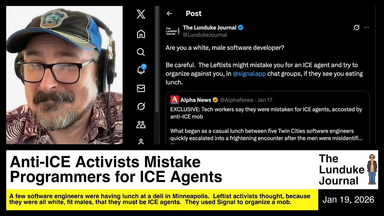 Anti-ICE Activists Mistake Programmers for ICE Agents