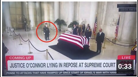"Honor Guard Member Collapses on Live TV at Judge Sandra Day O'Connor's Funeral"