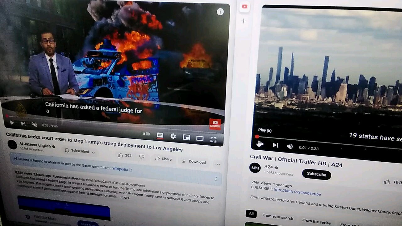 Civil War 2025. All going to Script.