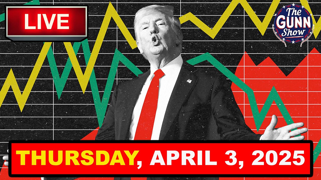 🛑LIVE: Liberation Day, Tariffs, Hitler in Argentina, and Elon leaving | The Gunn Show (4/3/25)🛑