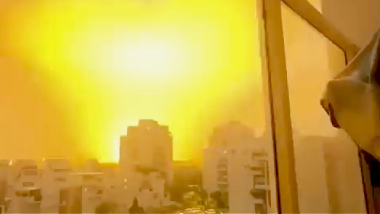 FIFTH WAVE OF IRANIAN MISSILE OVER TEL AVIV BY DAY