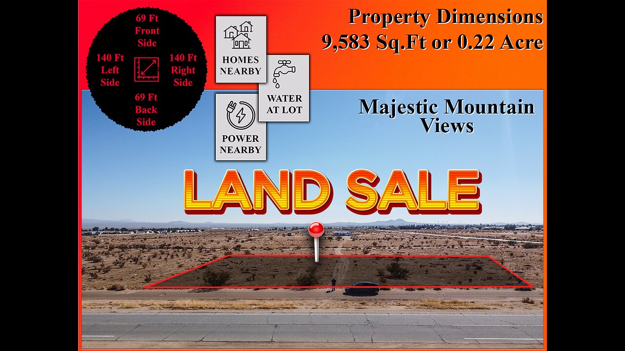 Buy California Land for $1,200 Down No Credit Check, No Interest!