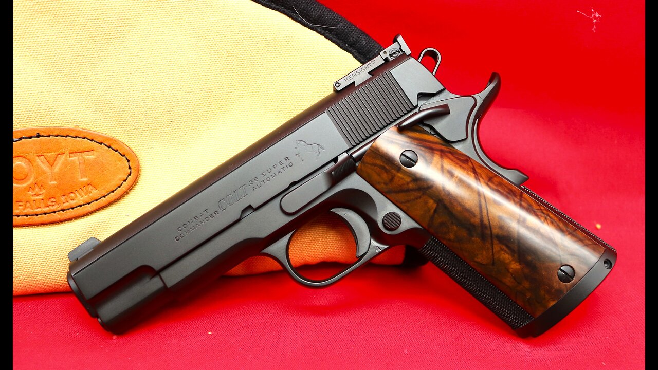 Ted Yost - Estate Sporting LTD - Full House Custom Colt Combat Commander 38 Super - Birdsong Black T