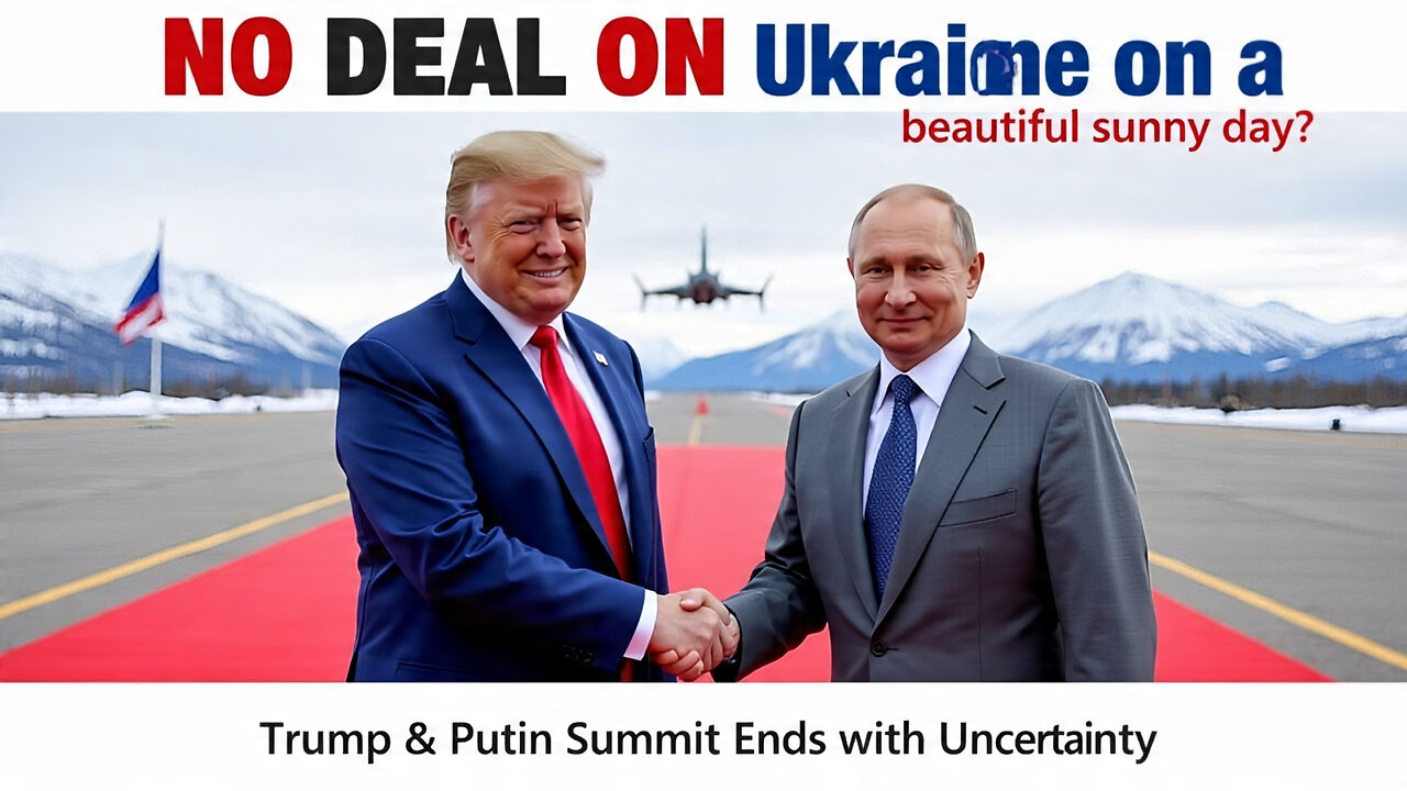 No Deal on Ukraine? Trump & Putin Summit Ends in Uncertainty