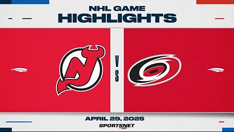 NHL Game 5 Highlights Hurricanes vs Devils