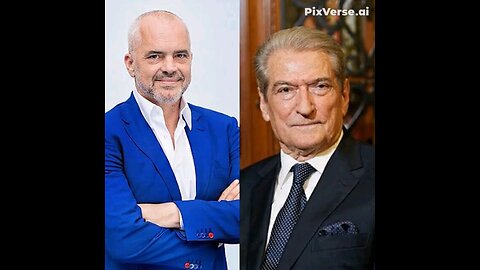 Edi Rama and Sali Berisha with Pantene