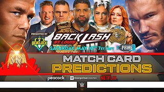 WWE Backlash 2025 - Match Card Predictions [v2] | Bevelock