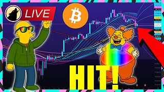 🐺 BREAKING! Musk Trump Dump? Bitcoin Bounces off RWT! Now What? 🐺🚨LIVESTREAM🚨