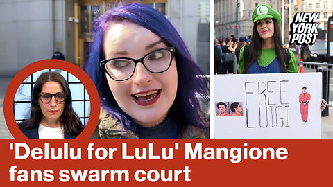 'Delulu for Lulu' Mangione fans swarm court | Reporter Replay