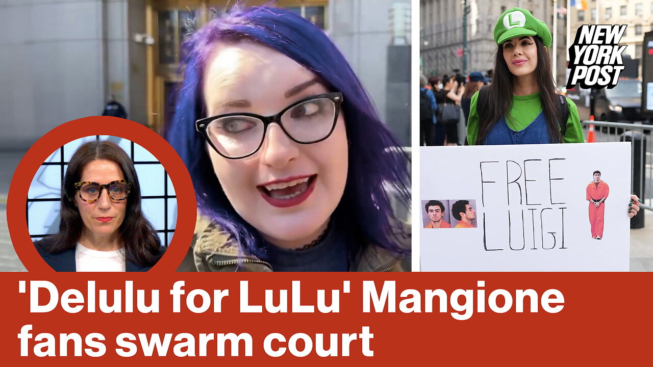 'Delulu for Lulu' Mangione fans swarm court | Reporter Replay