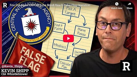 Fmr CIA Agent EXPOSES the Bondi Beach False Flag Operation