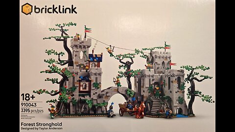 Unboxing & Building Lego 910043 Forest Stronghold-Part 1