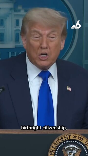 Trump's Plan to End Birthright Citizenship Explained