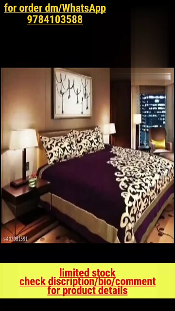 Luxury Bedsheet Design You’ll Love!