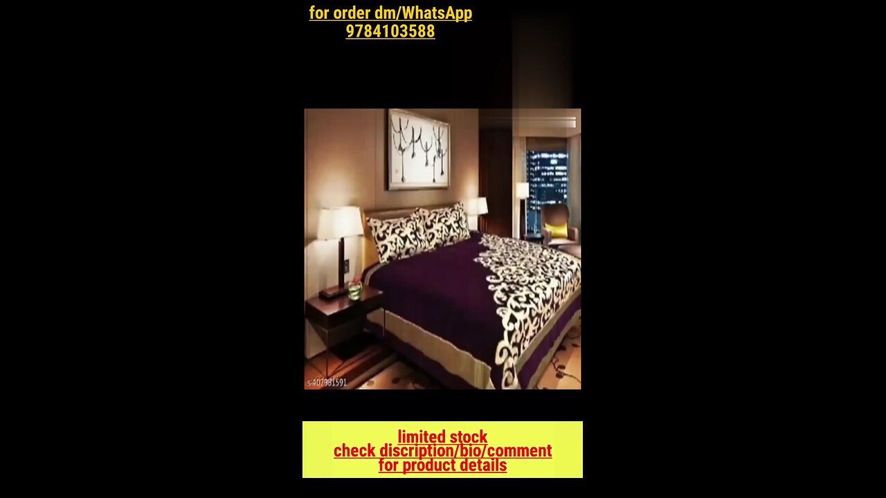 Luxury Bedsheet Design You’ll Love!