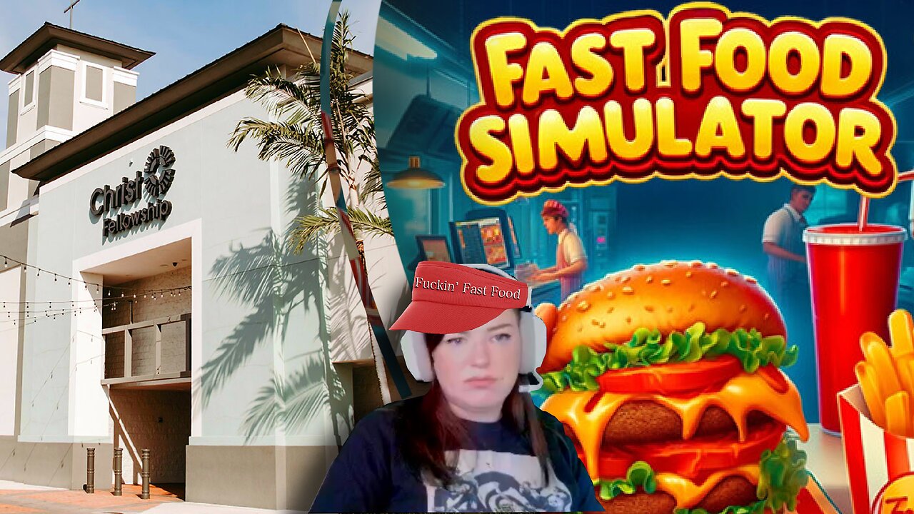 Church and Fast Food Simulator | Sunday at 11 am central