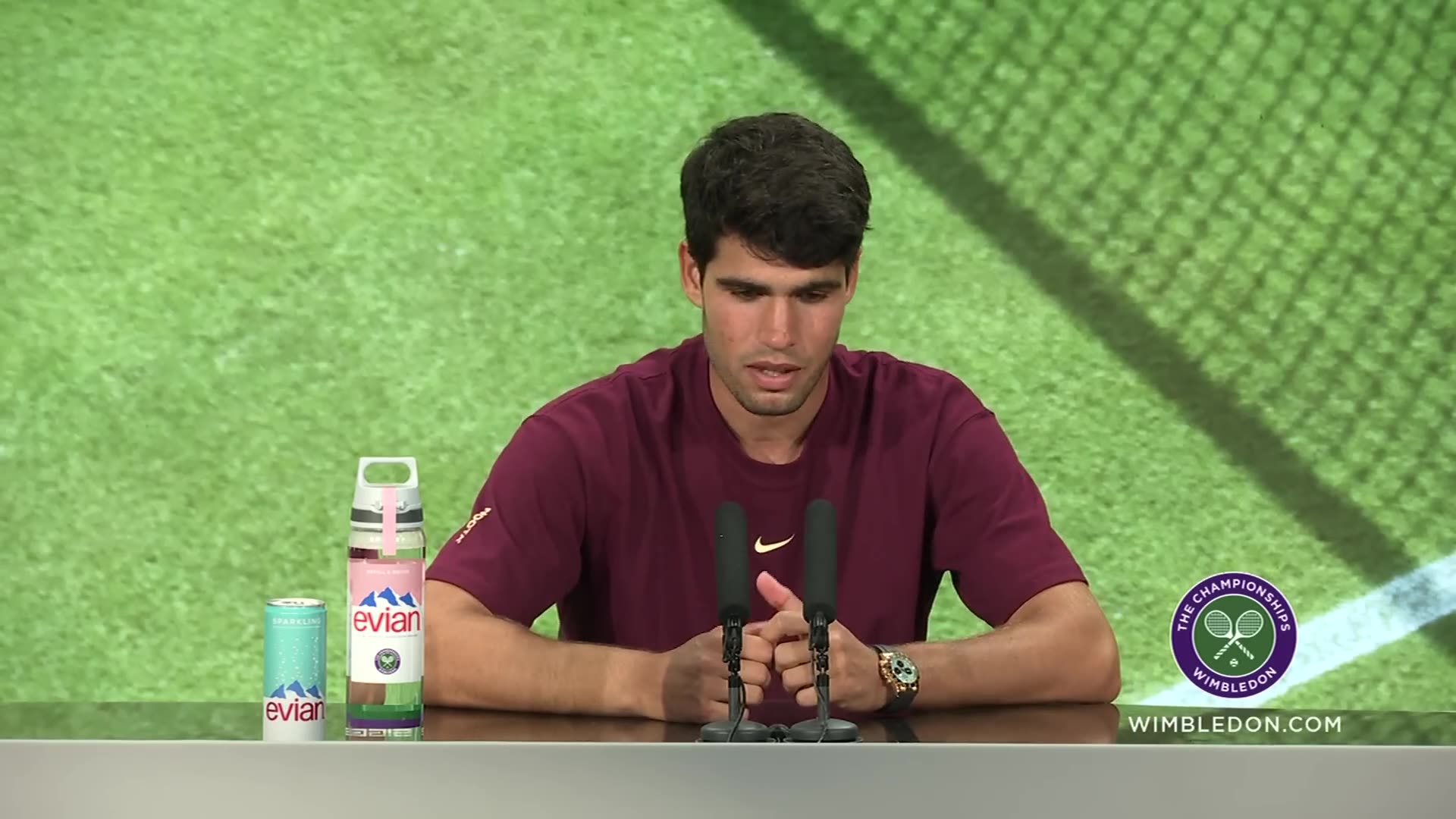 What went wrong | Carlos Alcaraz | Post-match Press Conference | Wimbledon 2025