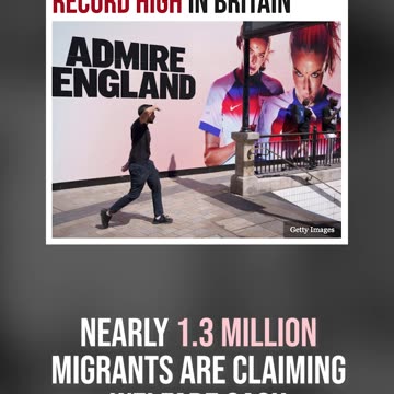 Nearly 1.3 Million Migrants Are Claiming Welfare Cash